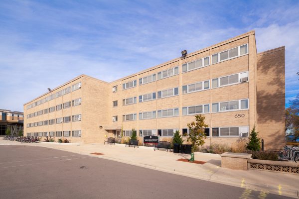 exterior of Bradley Hall