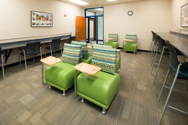 Study Room in the University Apartments Community Center.