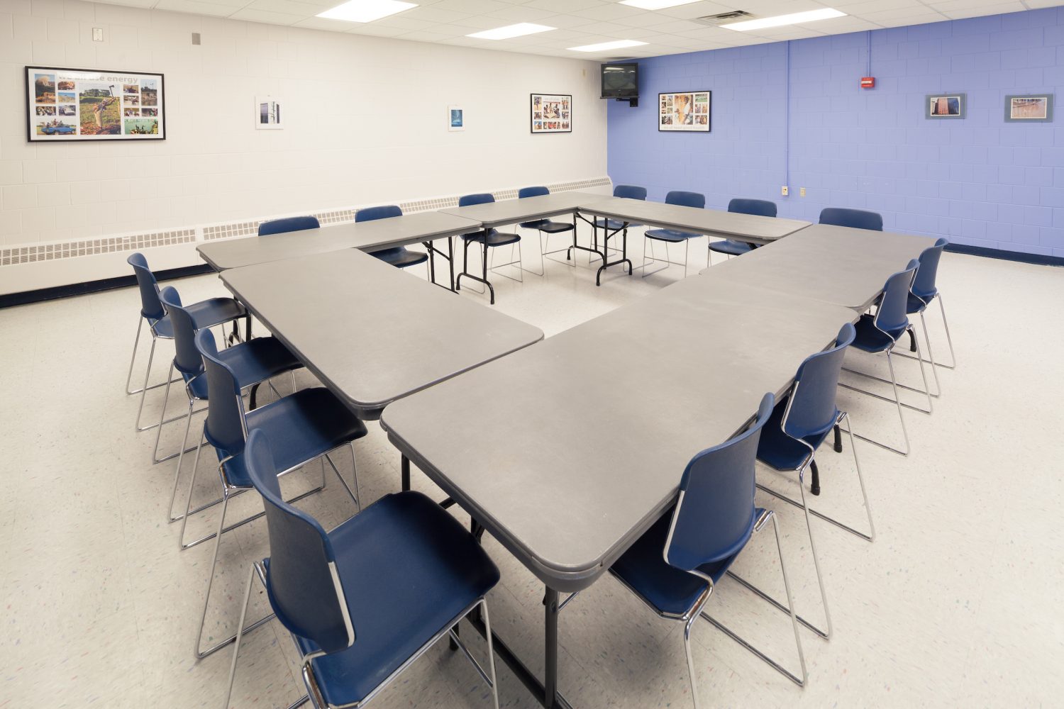 Classroom located in University Apartments Community Center