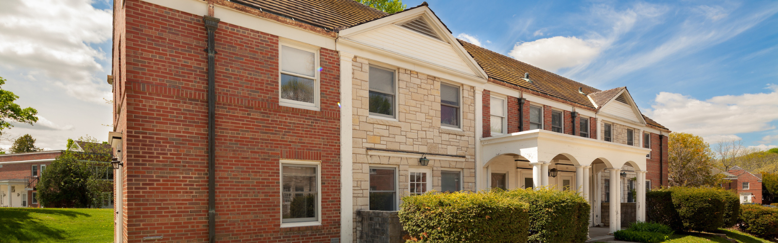 Exterior of University Houses