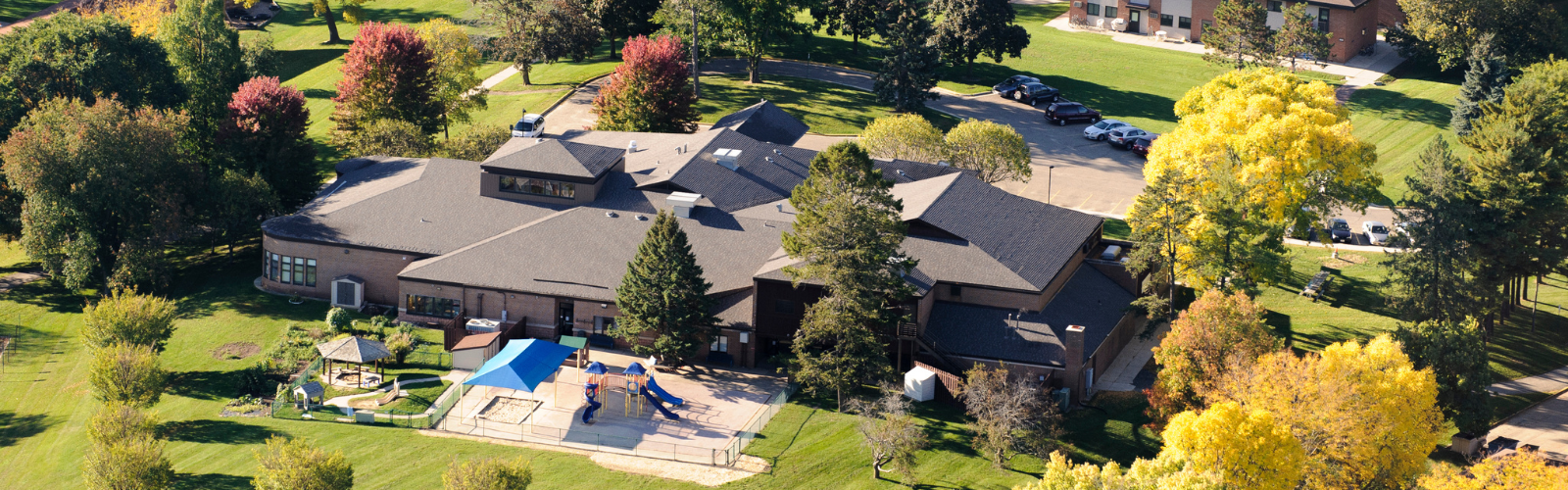 Back side exterior of UA Community Center