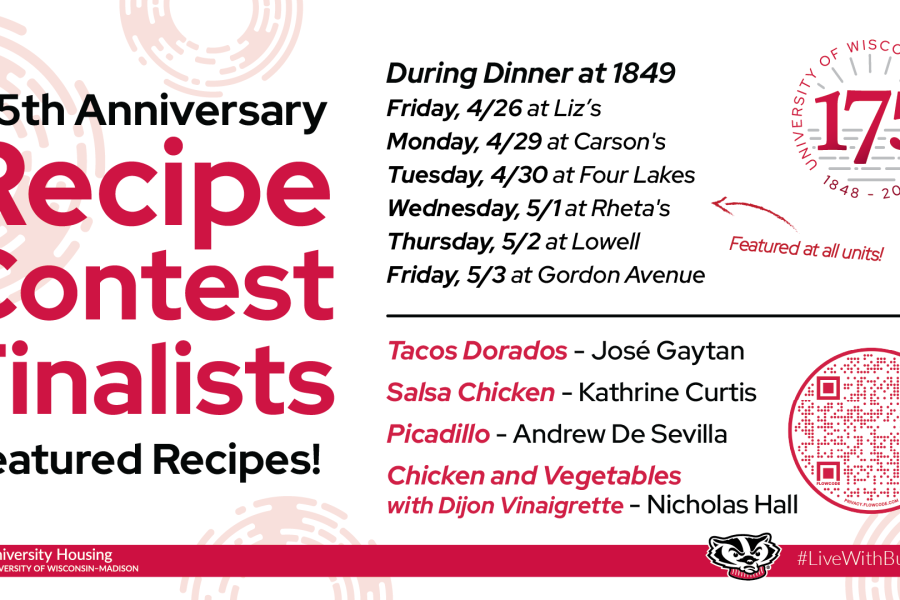 Recipe Contest - Menu Feature
