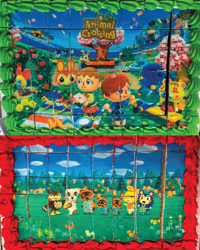 Animal Crossing Dinner Cake