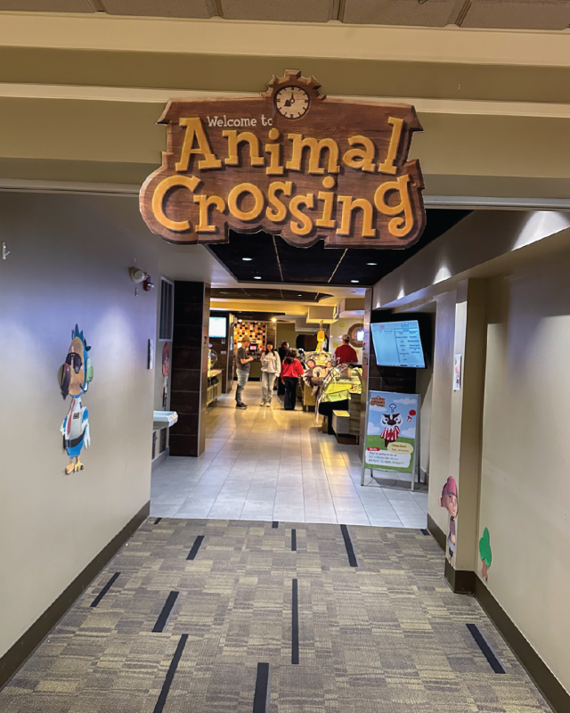 Animal Crossing Dinner Decor at Liz's