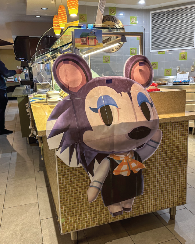 Animal Crossing Dinner Decor at Liz's
