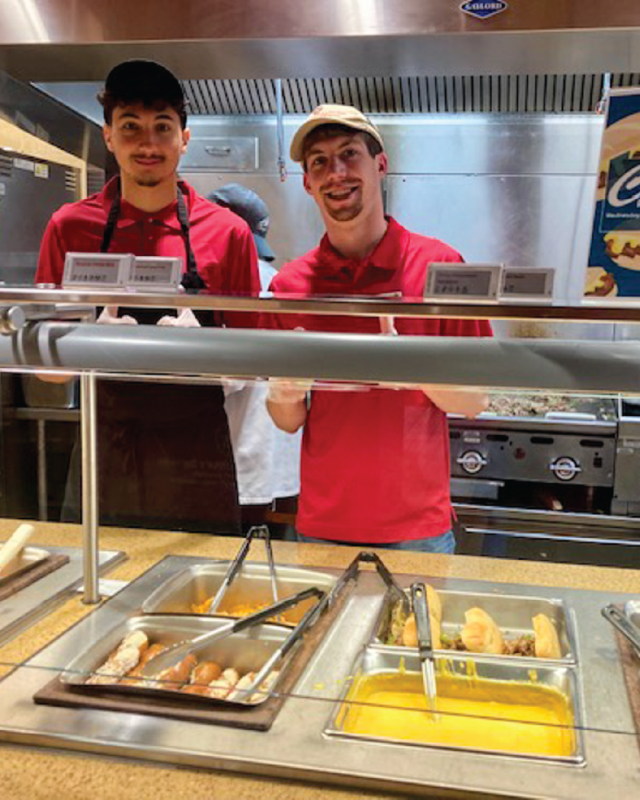 Carson's Philly Cheesesteak Day Staff