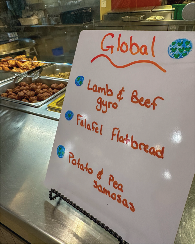 Rheta's Street Food Festival - Global Station Sign