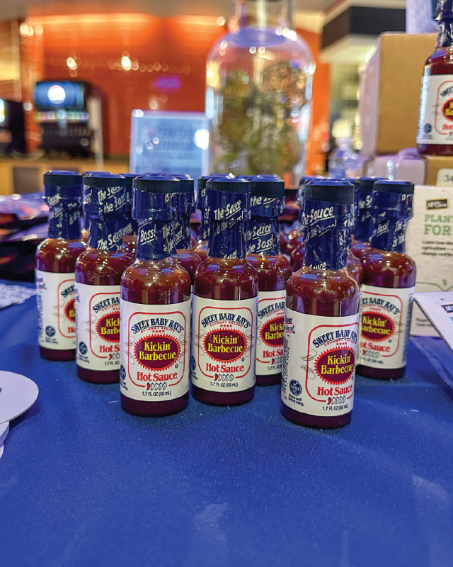 Wings and Rings event BBQ sauces