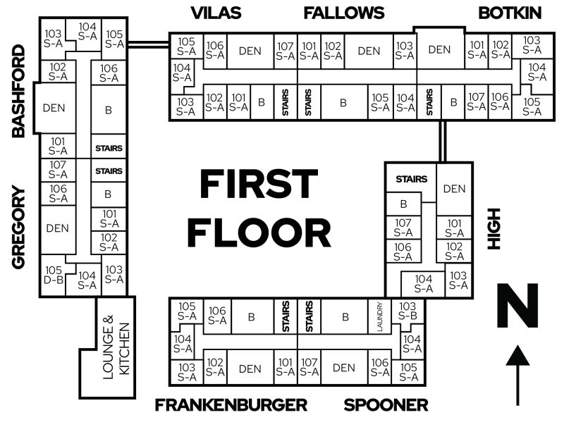 Tripp first floor