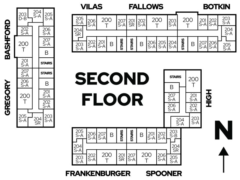 Tripp second floor