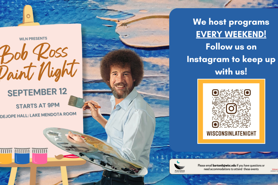 Bob Ross Paint Night promotional image