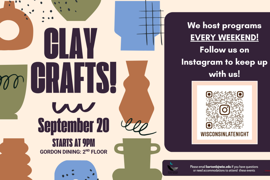 Wisconsin Late Night Clay Crafts promotional image