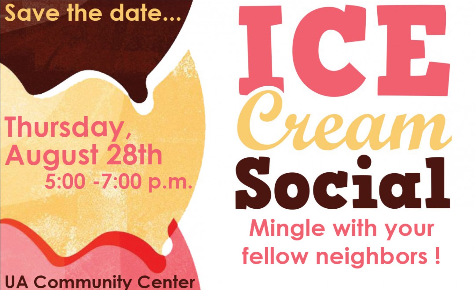 UA Ice Cream Social promotional image