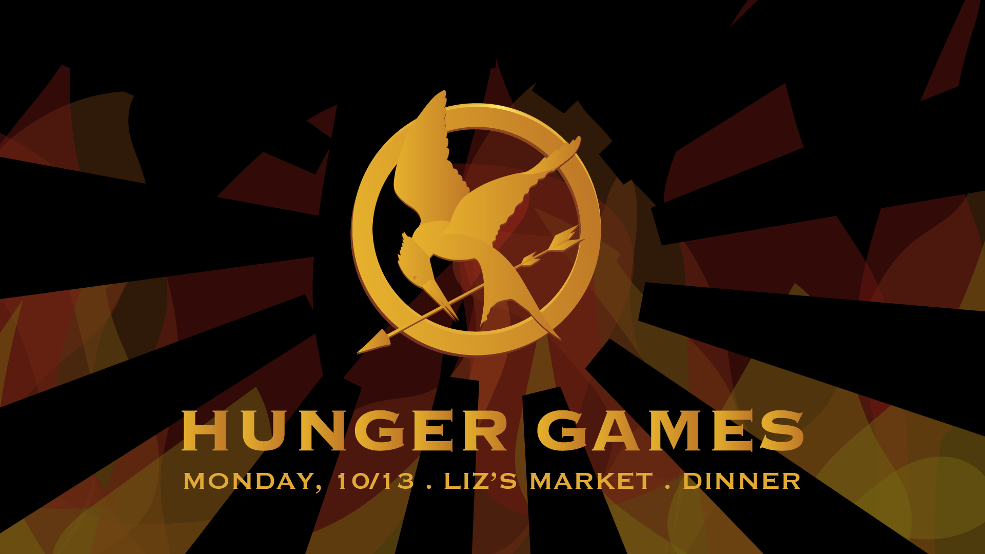 Hunger Games Themed Dinner at Liz's Market