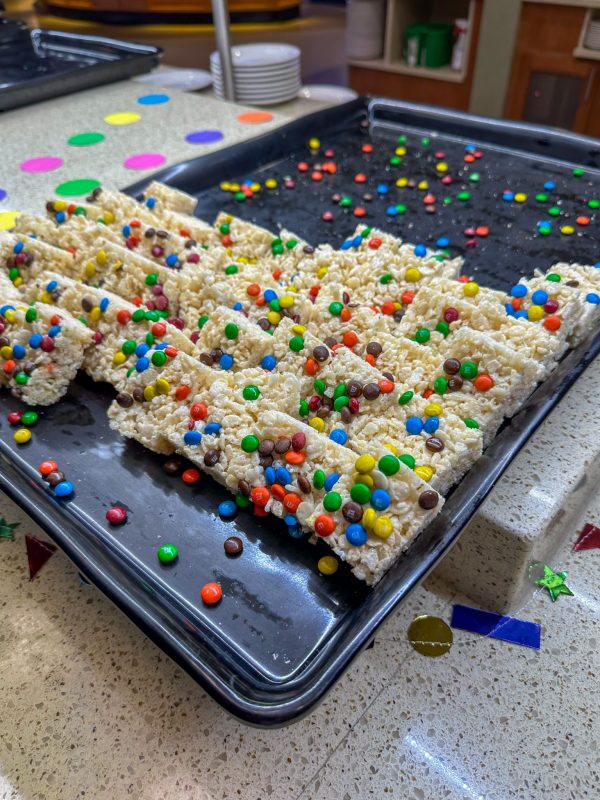 M&M Rice Krispie Treats Day at Four Lakes