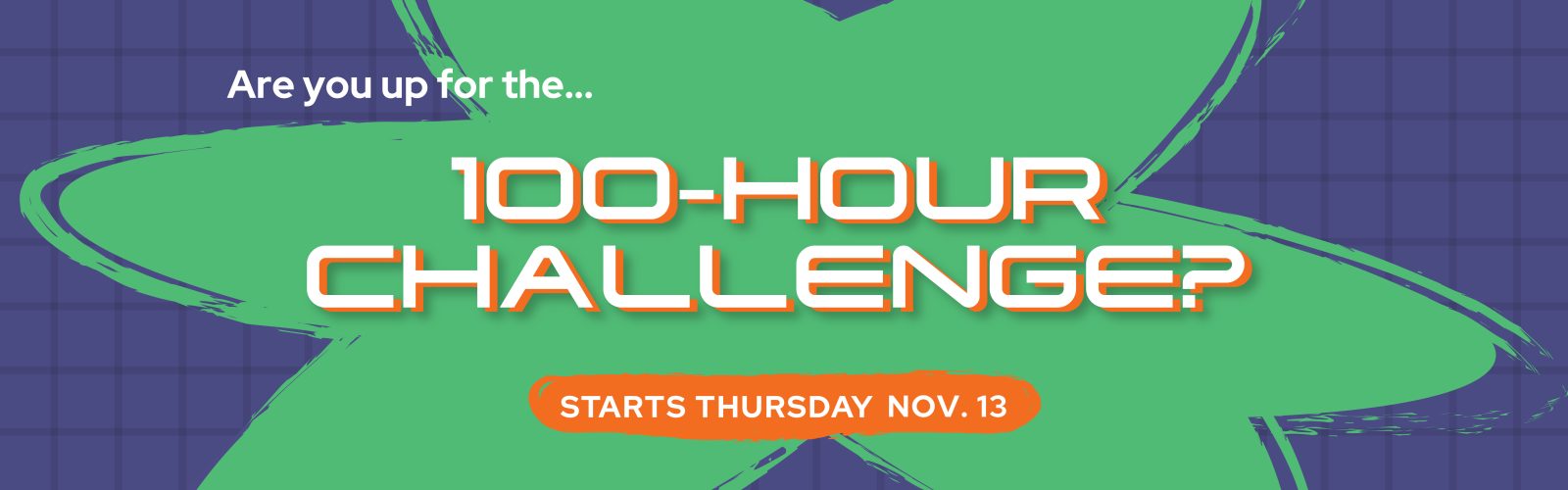 Start Up 100 Hour Challenge header image
