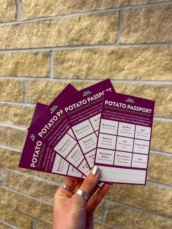 Team Potato Takeover Menu Passports