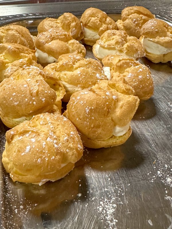 Cream puffs at Gordon Avenue Market's Carnival State Fair special event