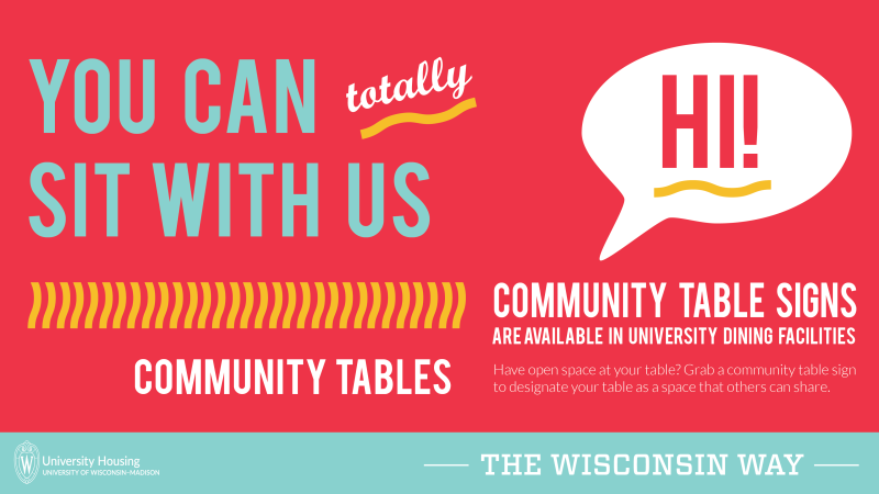 Community Tables information