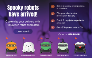 Starship's Halloween Bots have arrived