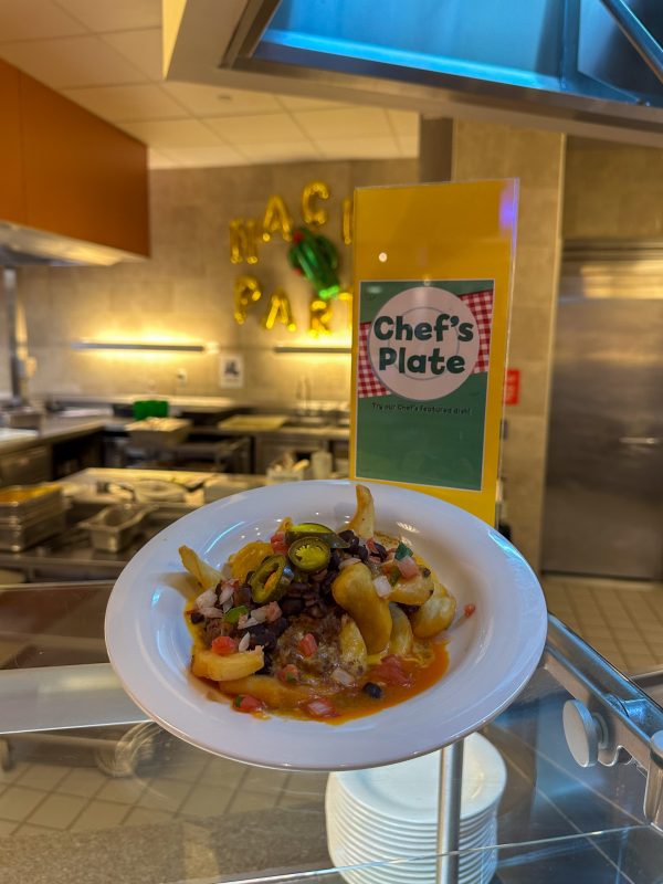 Nacho Day at Four Lakes plate