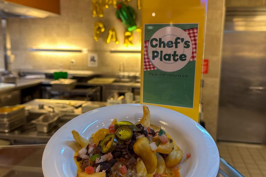 Nacho Day at Four Lakes plate