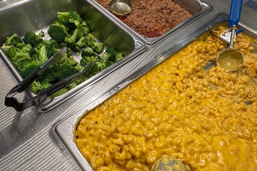 Wacky Mac Dinner mac & cheese and toppings