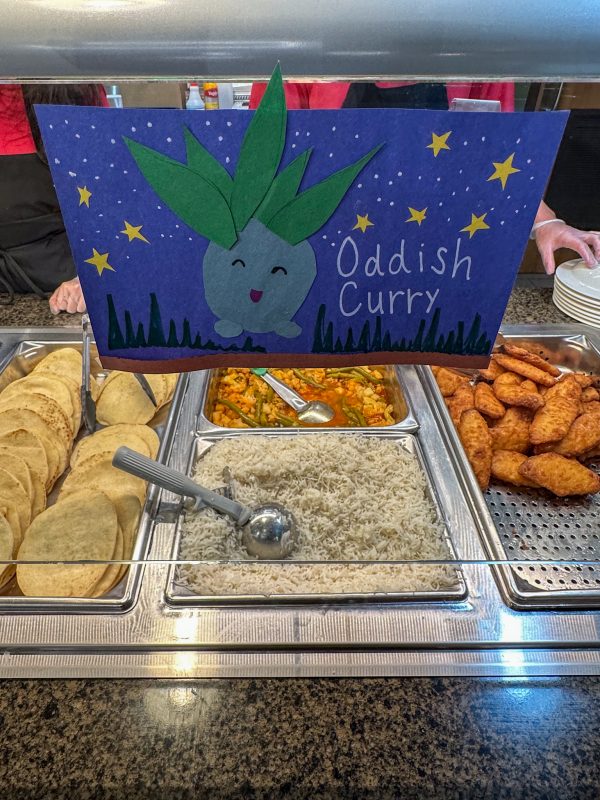 Pokemón dinner at decor and food - Oddish Curry