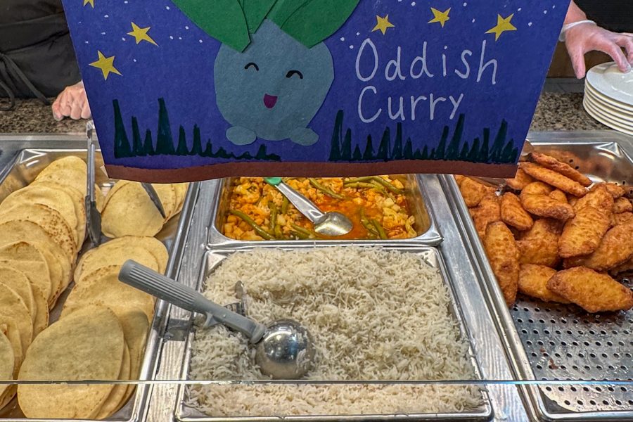 Pokemón dinner at decor and food - Oddish Curry