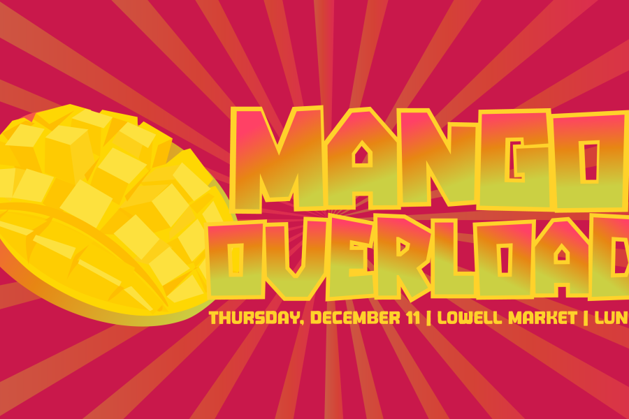 Lowell Market's Mango Overload special event design