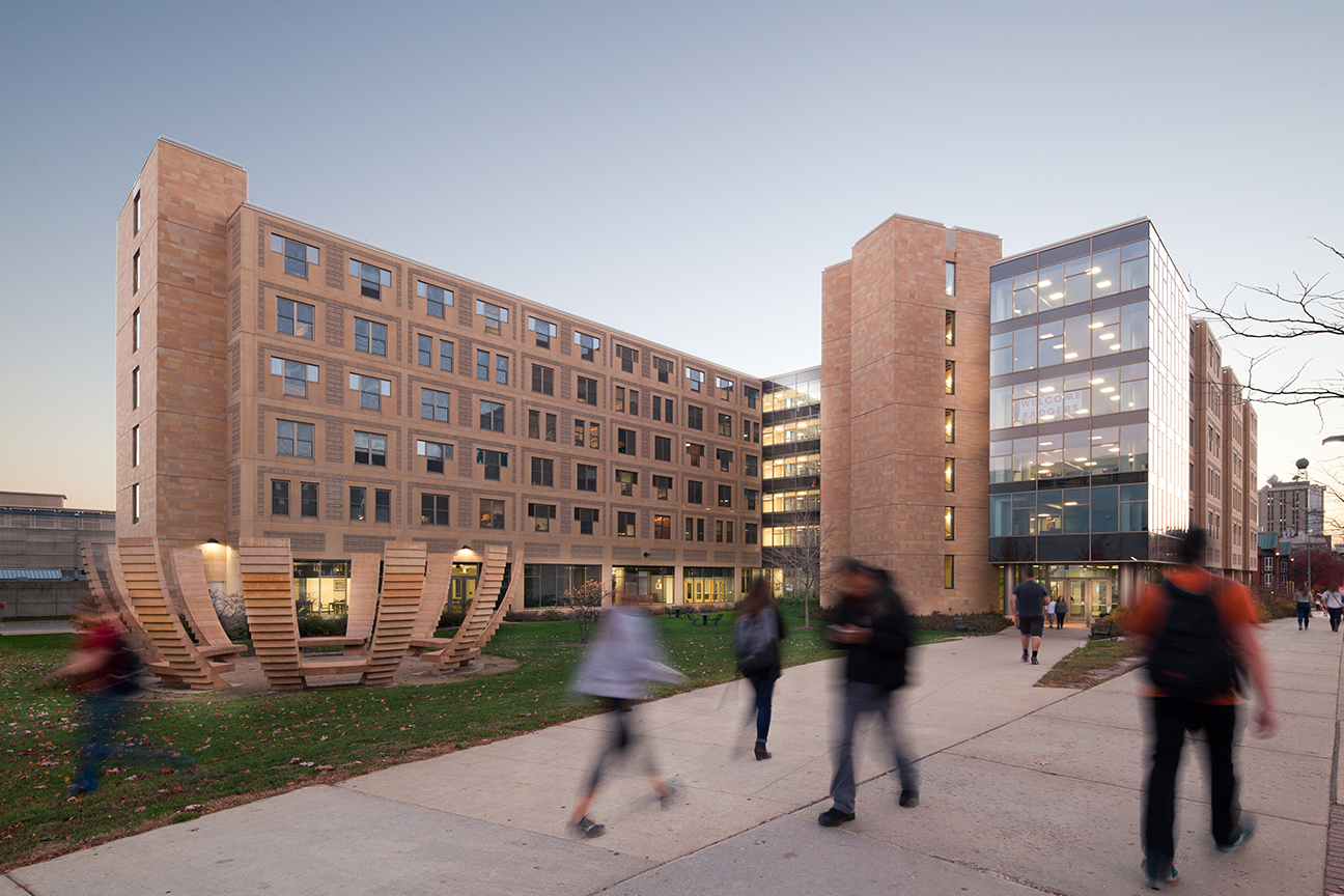 Ogg Residence Hall exterior