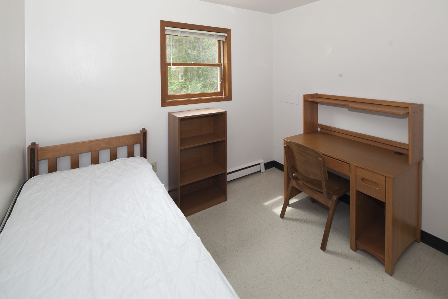 Bedroom in an apartment in Harvey Street.