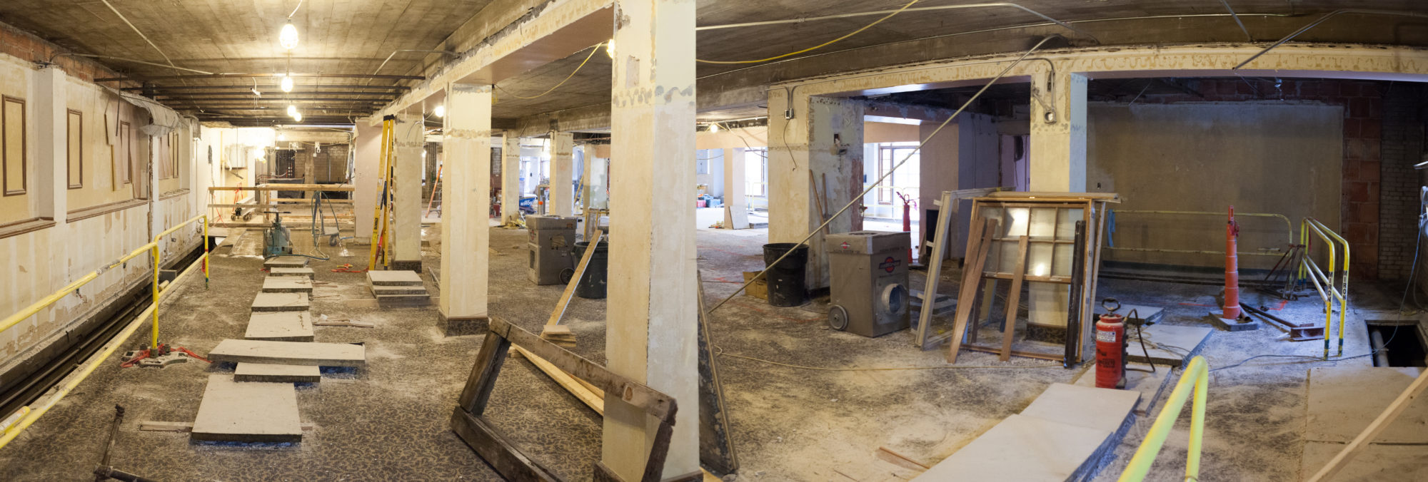 Liz's Market construction 2015