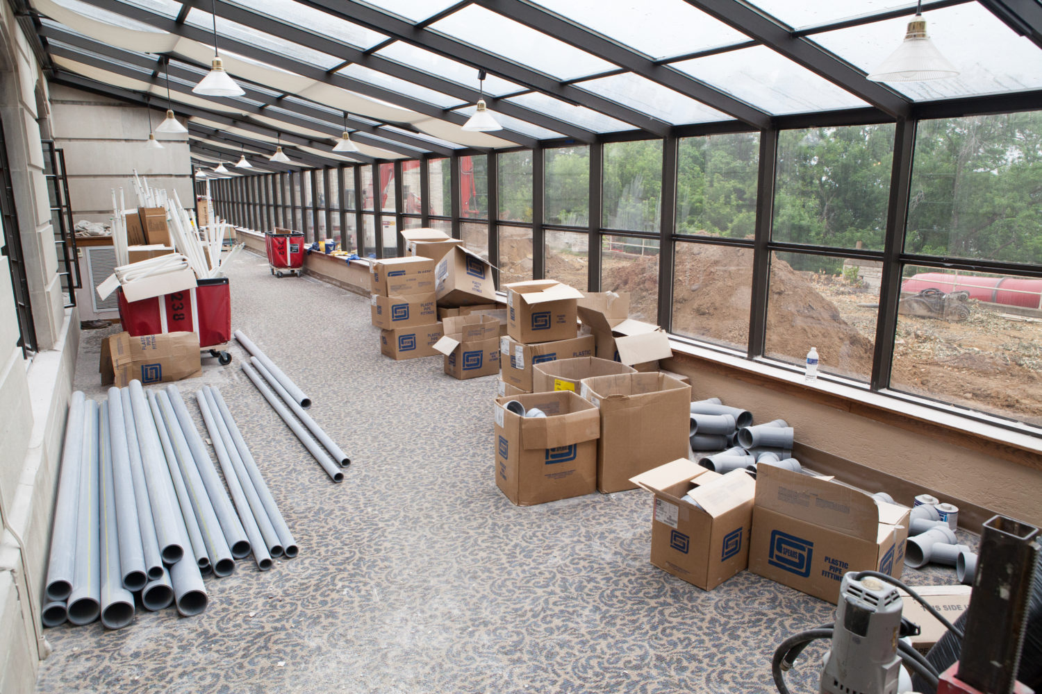 Liz's Market construction 2015