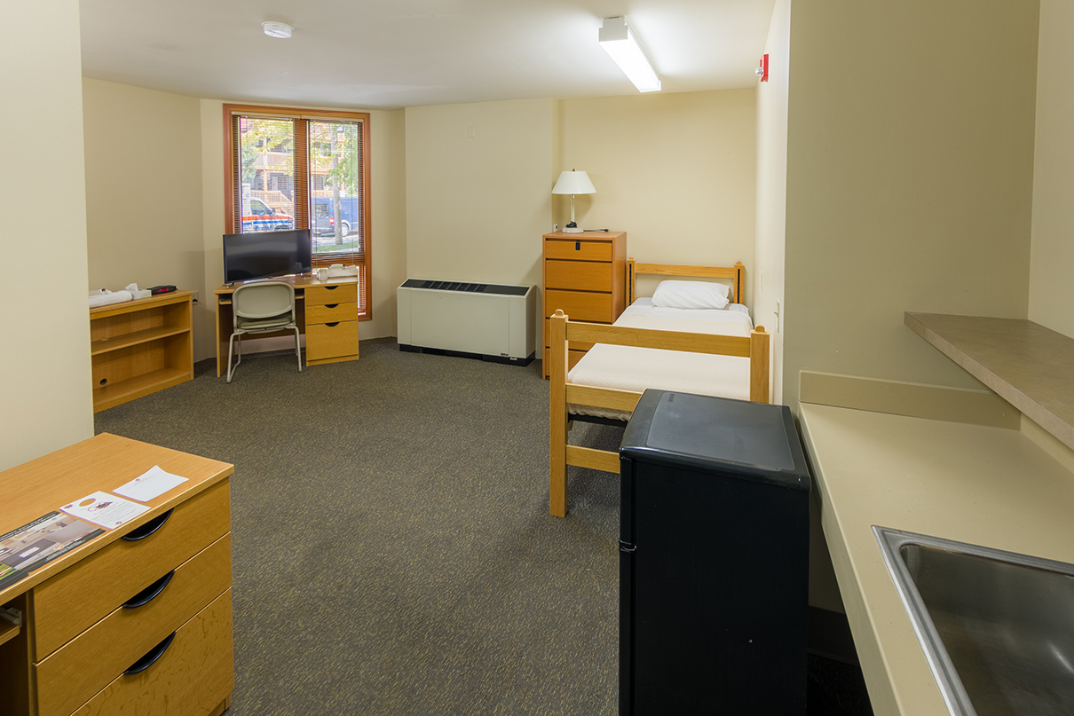Merit Residence Hall in 2017