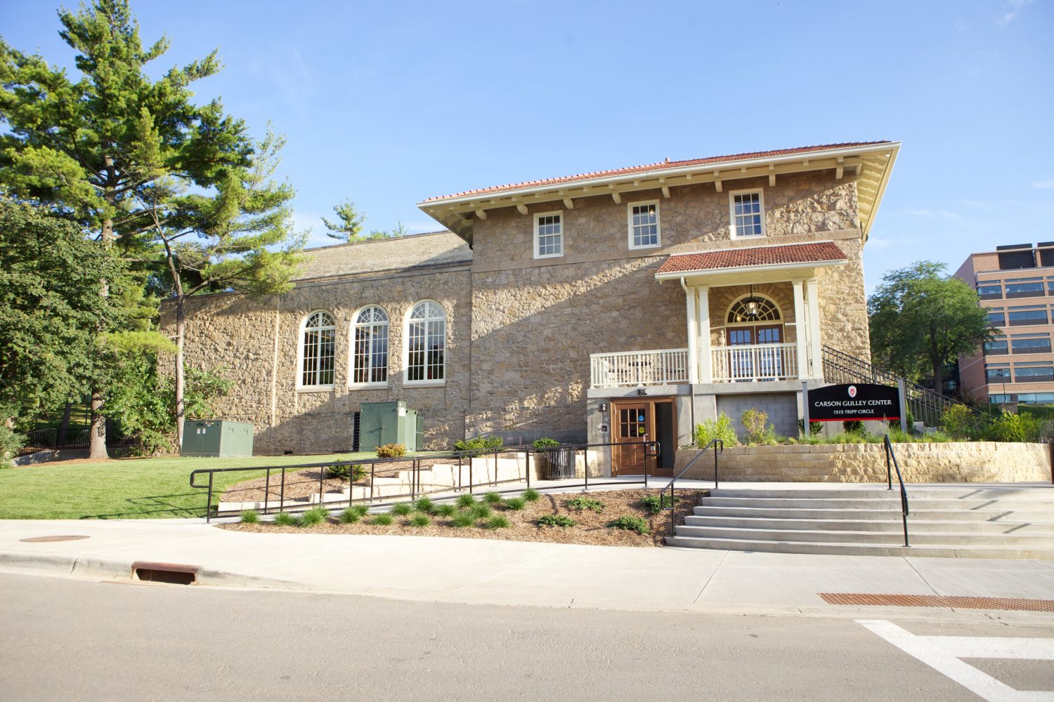 exterior of Carson Gulley Center