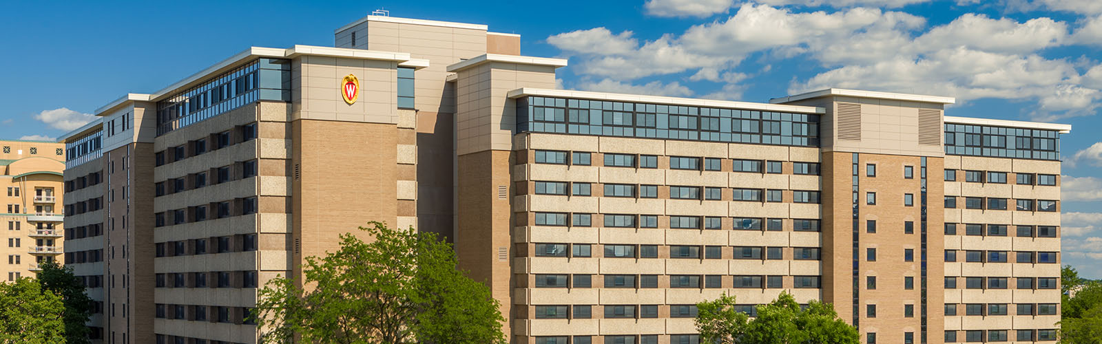 Exterior photo of Witte Residence Hall