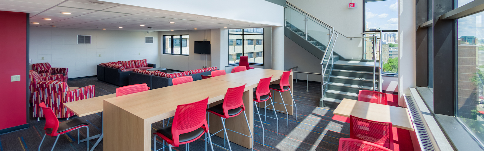 Resident lounge in Witte Hall