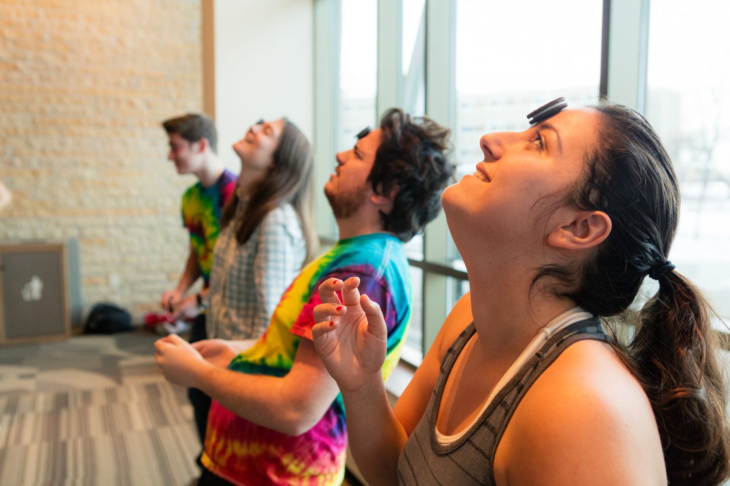 Residents participate in BLC Olympics