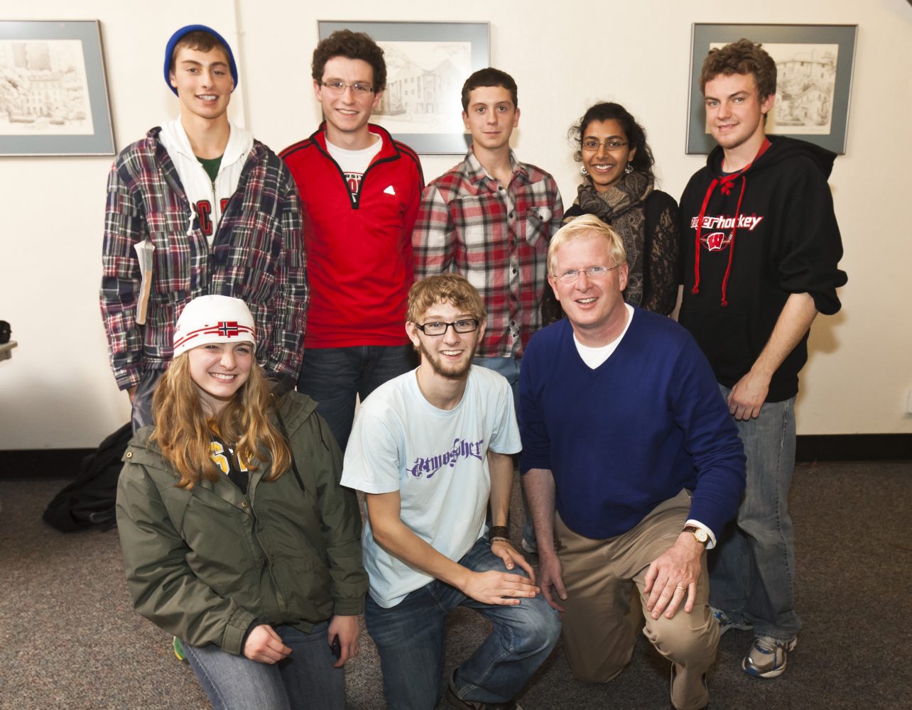 Faculty Fellow Wally Block with BLC residents