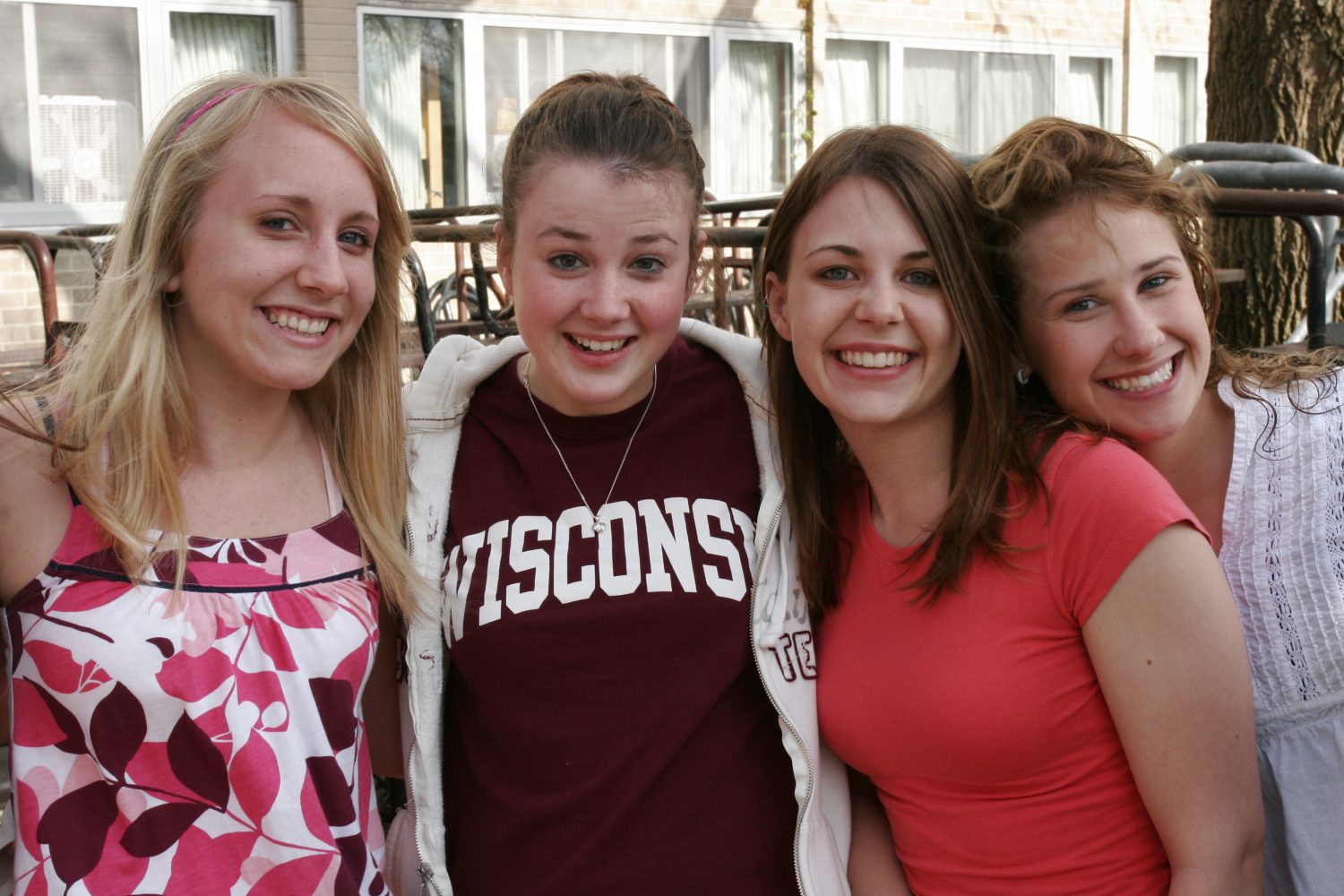 BLC residents celebrating the end of the semester