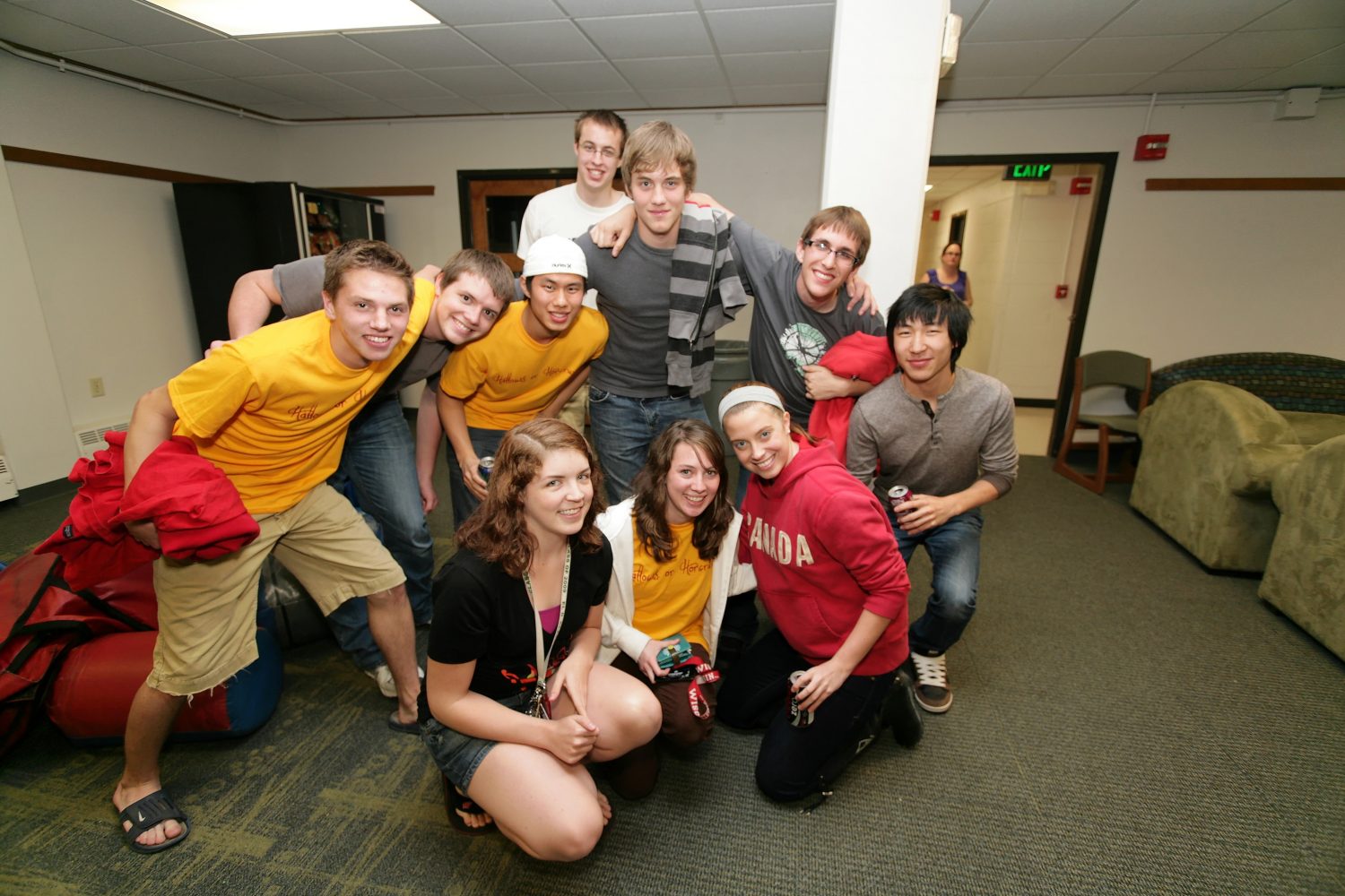 BLC residents posing for a group photo at the end of the school year