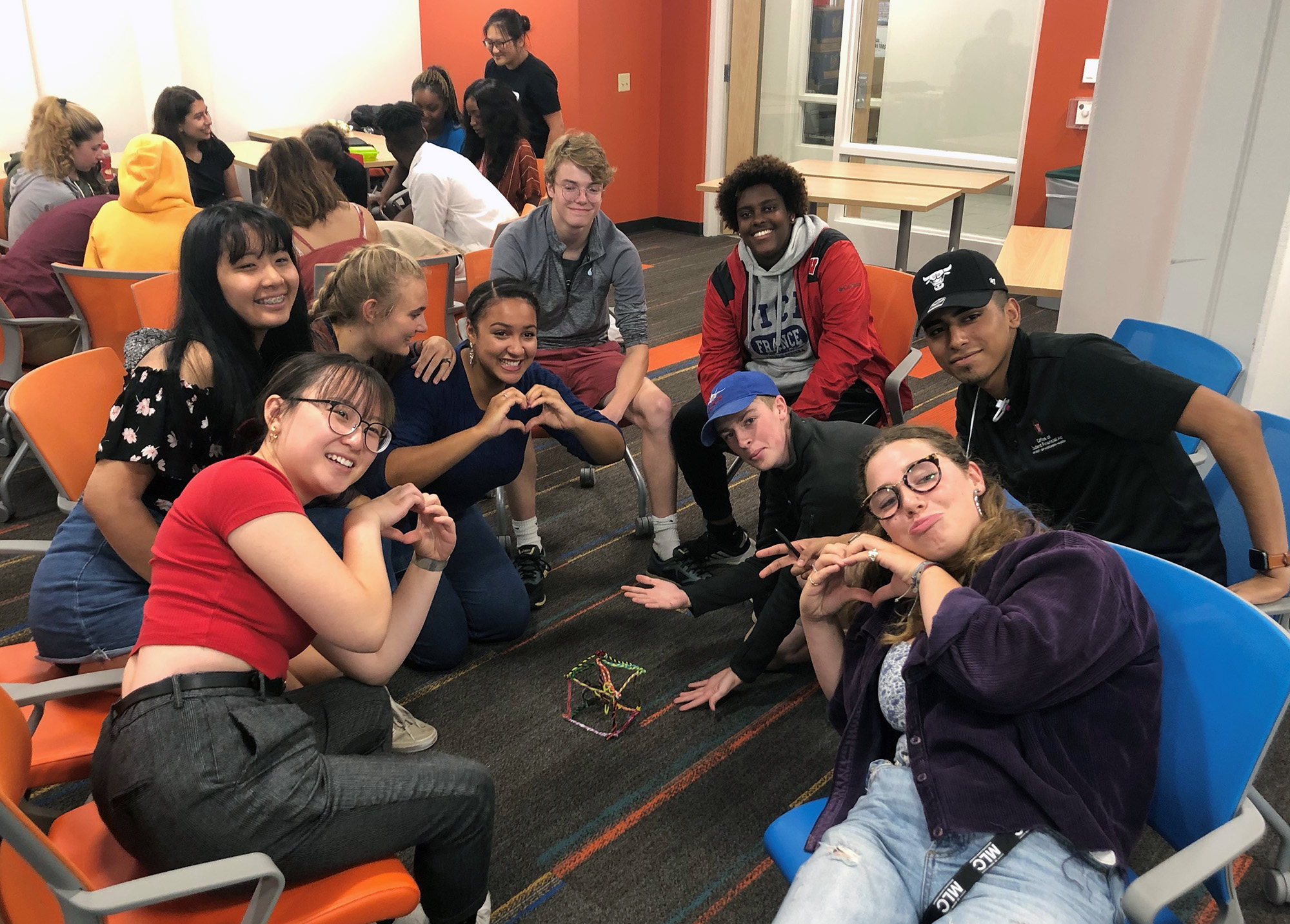 Group of MLC residents pose for a photo