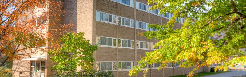 Sullivan exterior in fall
