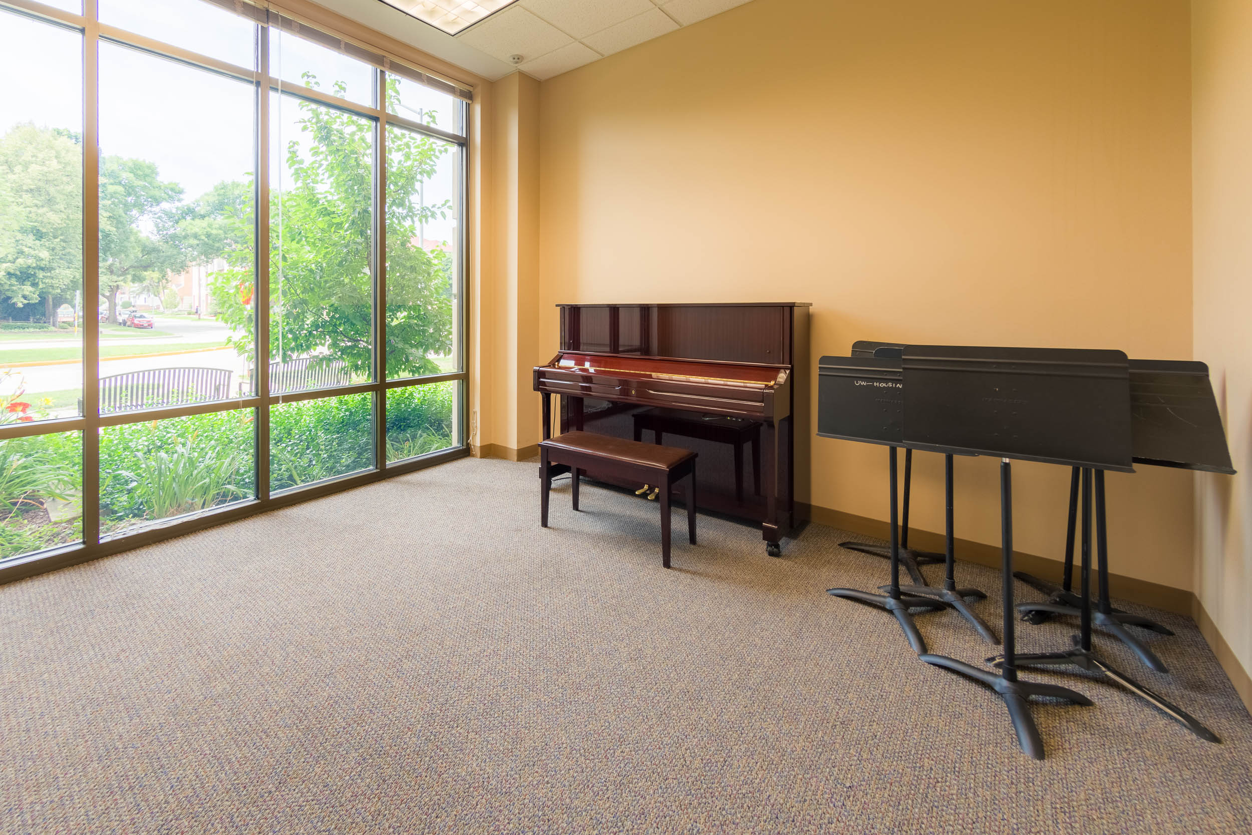 Smith music practice room