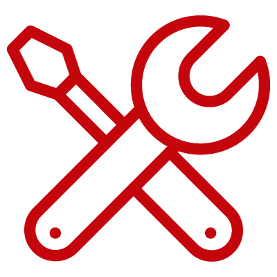 Red Tools Icon
