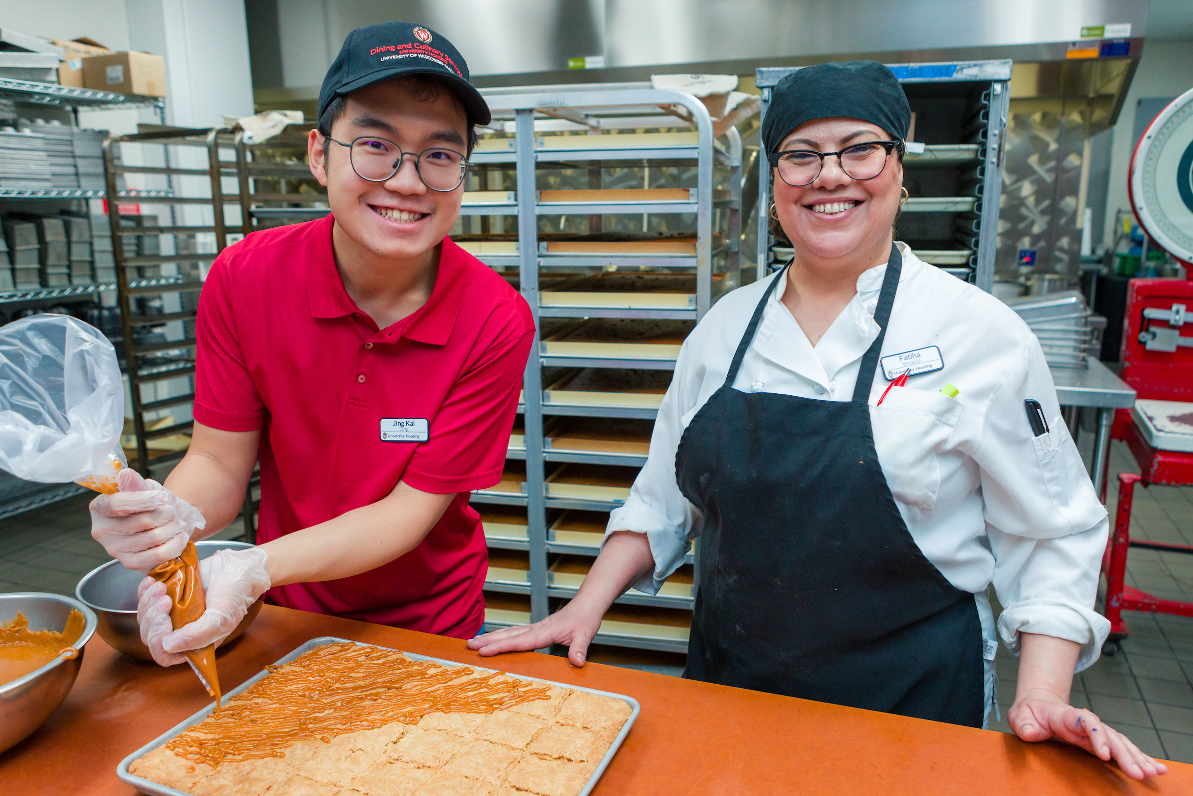 full time an student bakery workers