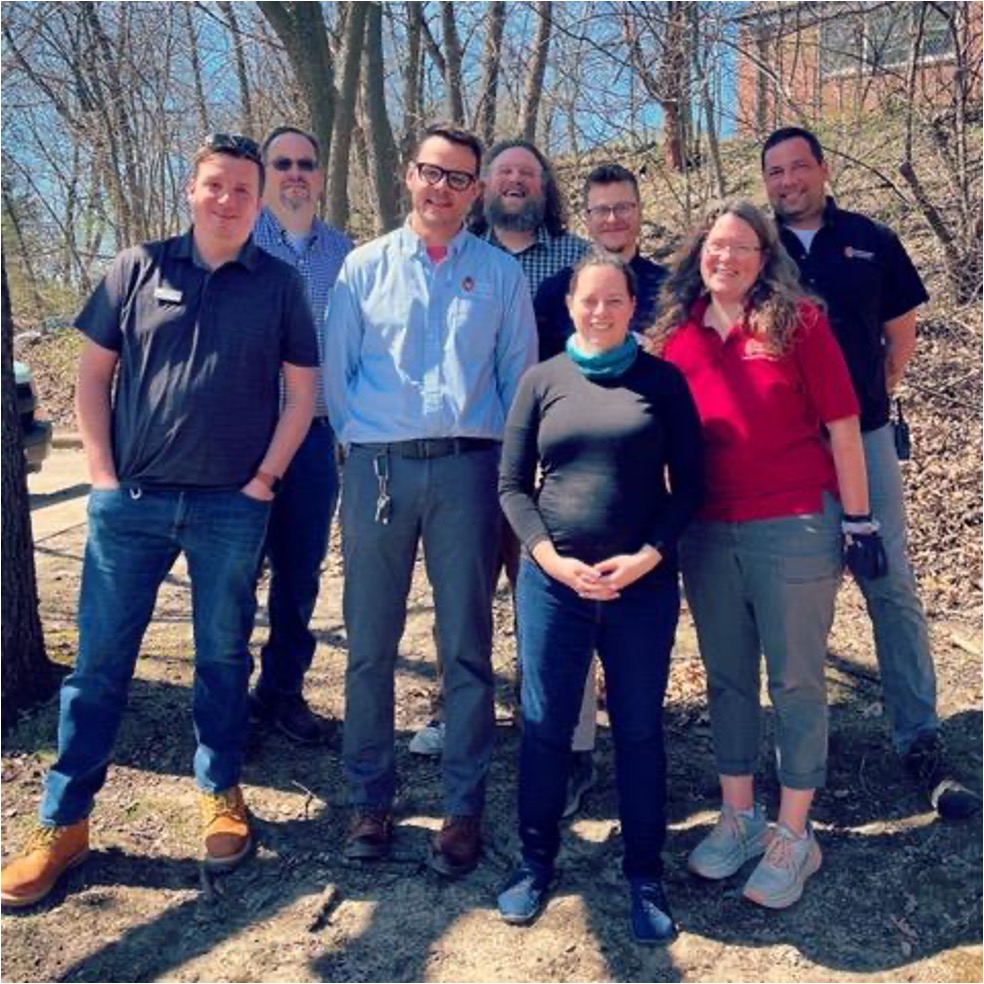 The UA Facilities team posing for a group photo