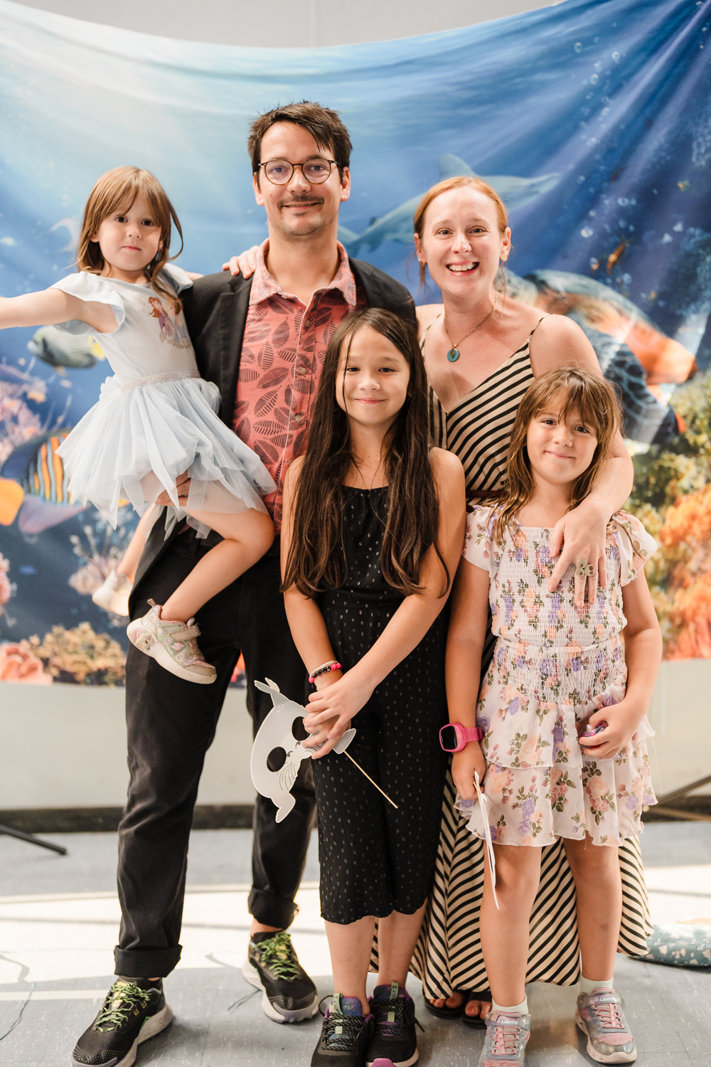 A family group photo