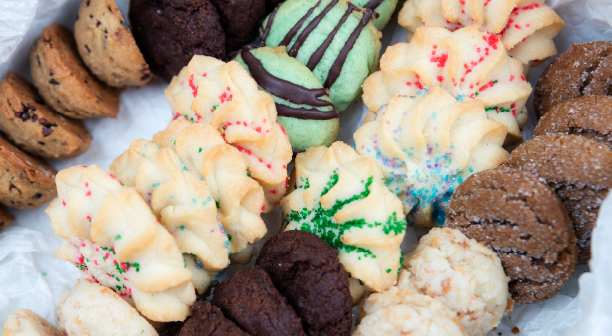 Cookies food photography